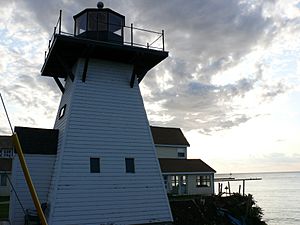 Olcott beach lighthouse 1