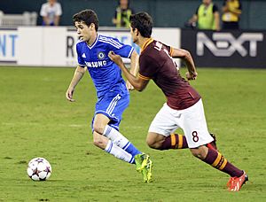 Oscar Chelsea vs AS-Roma 10AUG2013