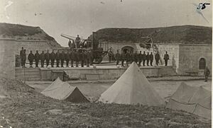 Ottoman fortification and redoubt of the Dardanelles Fortified Area
