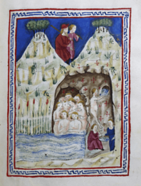 Petrus de Ebulo - De balneis (Valence, Biblioteca Històrica, MS. 838 f°4v)