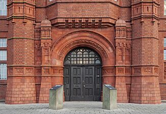 Pierhead Building front entrance