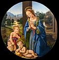 Pinacoteca Querini Stampalia - Madonna e San Giovannino adoranti il Bambino - Lorenzo di Credi