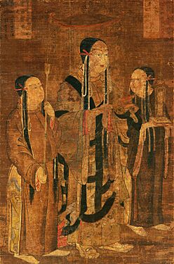 Prince Shotoku with Attendants, 13th century