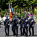 SSMI flag guard Bastille Day 2008