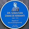 Sebastian Ziani de Ferranti - Blue Plaque (Liverpool)