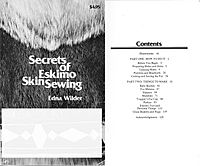 Secrets of Eskimo Sewing, Edna Wilder, 1976