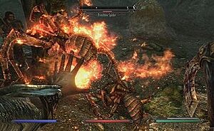 Skyrim combat