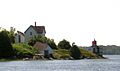 Squirrel Point Maine Light incl boathouse and keepers quarters