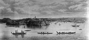 St Paul's Auckland Waterfront 1852
