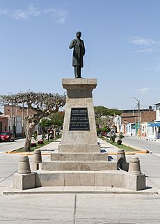 Statue of Augusto B. Leguía, Lambayeque