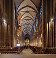 Strasbourg Cathedral nave looking east- Diliff