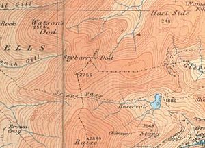 Stybarrow Dodd Map