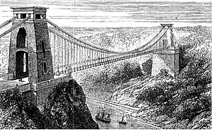 Suspension bridge at Clifton
