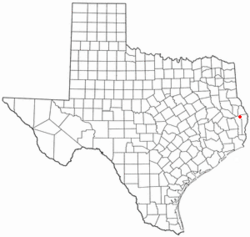 Location of Browndell, Texas