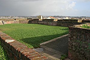 The Blockhouse, Inside the Redoubt - geograph.org.uk - 289588