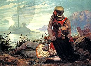 The Death of King Arthur by John Garrick