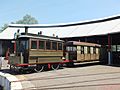 Tram 103a and Trailer at Museum December 2015