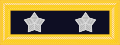 Union Army major general rank insignia