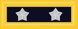 Union Army major general rank insignia