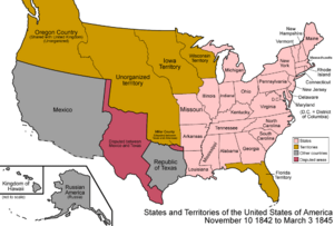 United States 1842-1845-03