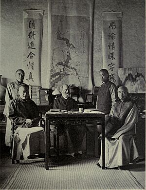 W. A. P. Martin & students