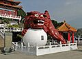 Wen Wu Temple - Chinese lion