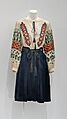 1981 Yves Saint Laurent ensemble inspired by Henri Matisse's 1940 painting "Blouse Roumaine"