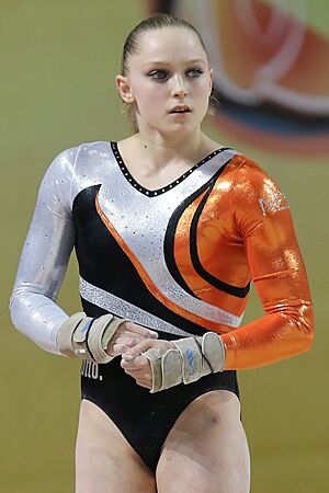 2015 European Artistic Gymnastics Championships - Vault - Noël van Klaveren 01