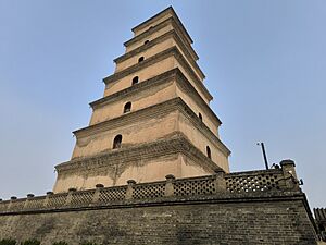 2023-10-10 Giant Wild Goose Pagoda 大雁塔 02
