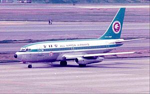 ANA Boeing 737-200 old livery
