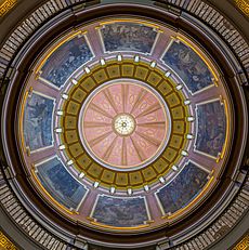 Alabama State Capitol, Rotunda 20160713 1