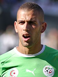 Algérie - Arménie - 20140531 - Islam Slimani (cropped)