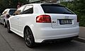 Audi s3 back white