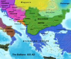 Balkans 925AD