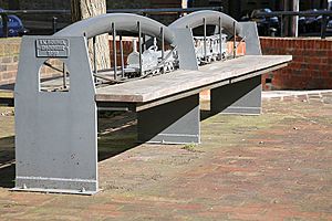 Brunel museum rab bench