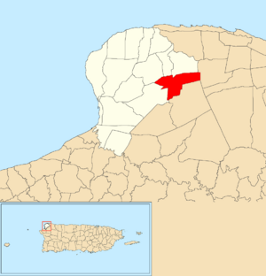 Location of Ceiba Baja
