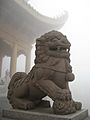 China emeishan lion