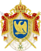 Imperial coat of arms of France