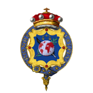 Coat of Arms of Catherine Margaret Ashton, Baroness Ashton of Upholland, LG, GCMG, PC
