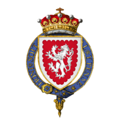 Coat of Arms of Sir John Grey, 1st Earl of Tankerville, KG.png