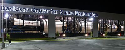 Saturn V in Davidson Center for Space Exploration