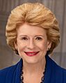 Debbie Stabenow, official photo, 116th Congress (4x5 crop).jpg