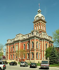 Adams County courthouse in Decatur
