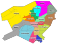 Districts of damascus english