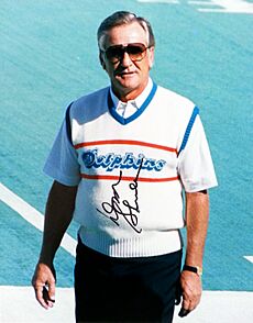 Don Shula at Giants Stadium