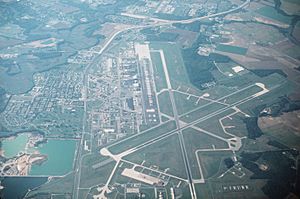 Dover Air Force Base Aerial View 1995
