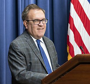 EPA Administrator Wheeler at the White House State Leadership Day (48714392221) (cropped)