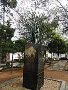 Efigie de Bolívar de la plaza