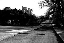 Eglinton castle & driveway 1965