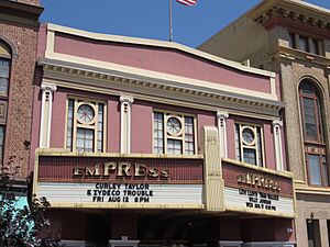 Empress Theatre building in Vallejo, California